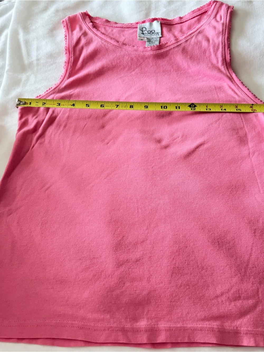 Lilly Pulitzer Pink Cotton Tank Top
